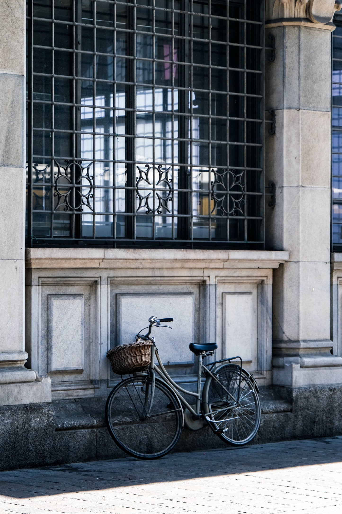 bicycle in Como, Italy