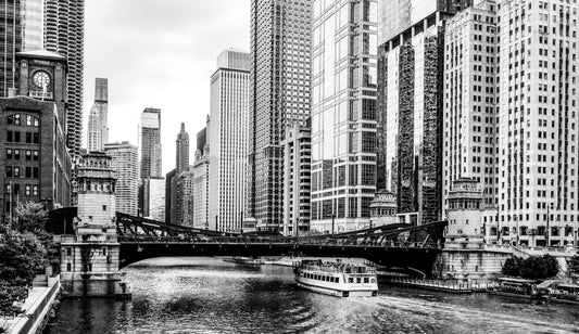 LaSalle Street Bridge over Chicago River